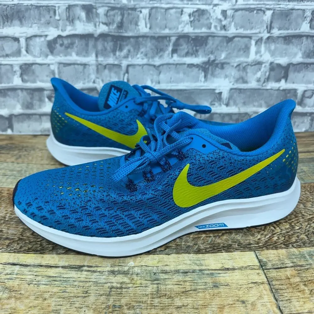 Nike Air Zoom Pegasus 35 Gray Running 942855-400 Womens Size 10 New Rare 2018